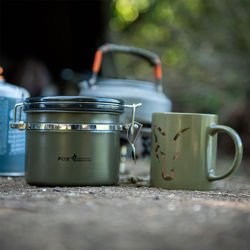 Fox Cookware Coffee/Tea Khaki Storage Jar 860ml